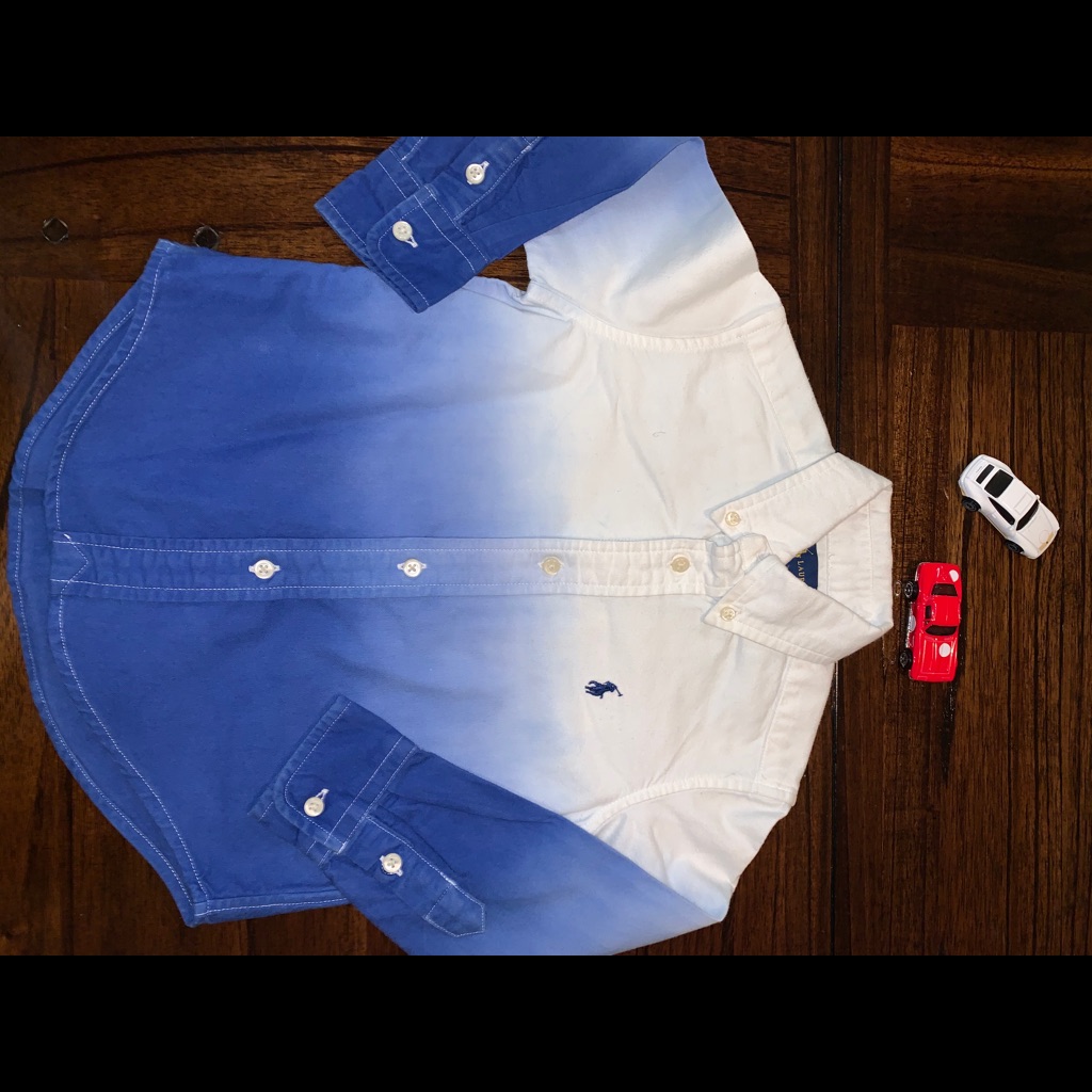 Ombr Polo Button Down